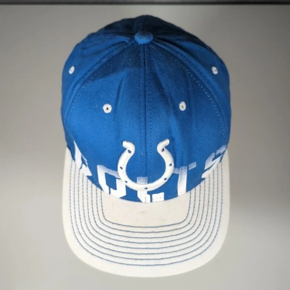 NFL Football Indianapolis Colts Baseball‎ Stretch Hat Cap L/XL Reebok FlexFit